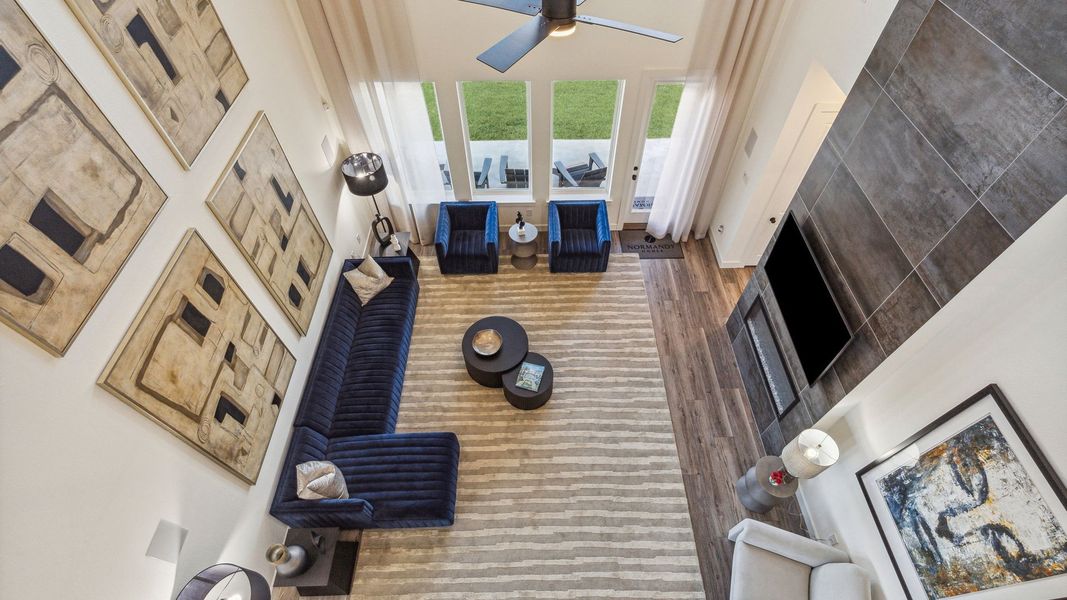 Furnished interior in a model home at Village on Main Street in Frisco (Image 49). Furnished interior in a model home at Village on Main Street in Frisco (Image 49).