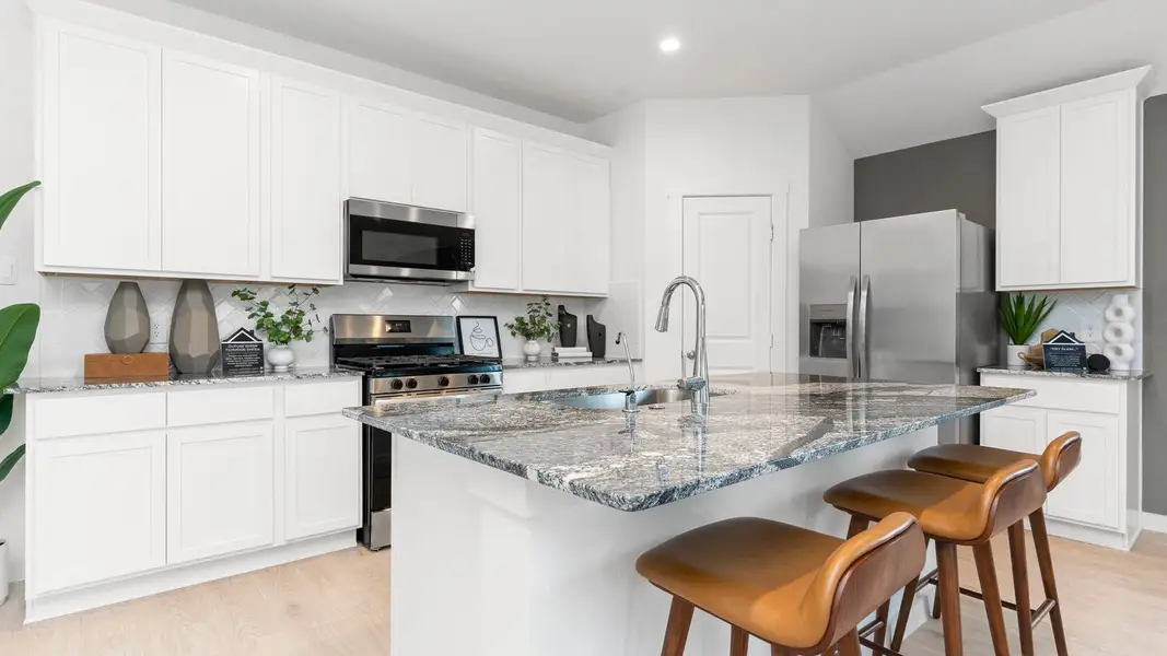 Furnished interior in a model home at Sorrento in Richmond (Image 19).