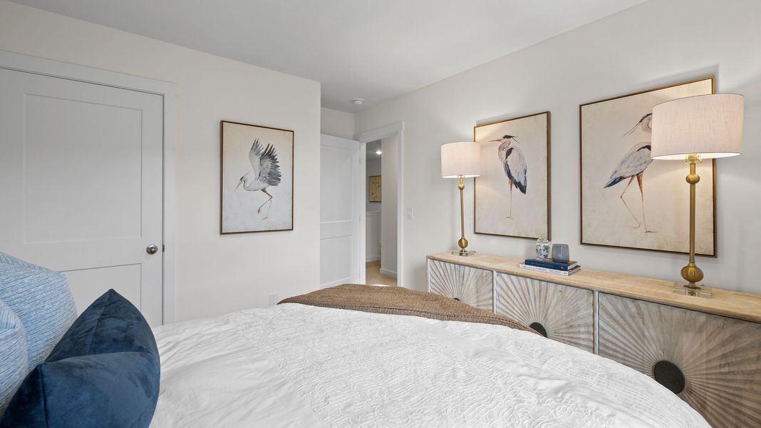 Furnished interior in a model home at Owensby Farms Townhomes in Dayton (Image 26).