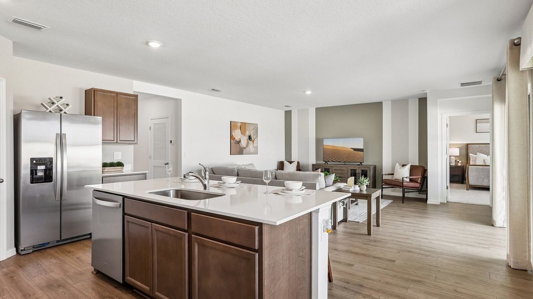 Furnished interior in a model home at Brookside in Ruskin (Image 30). Furnished interior in a model home at Brookside in Ruskin (Image 30).