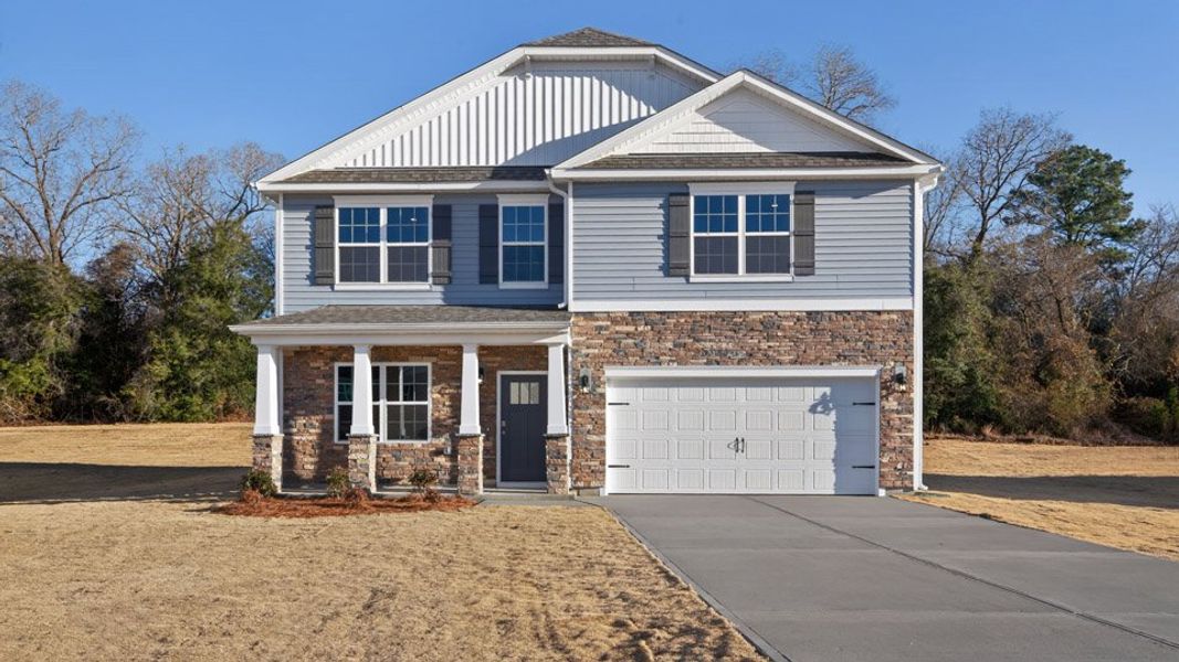 Front exterior of a home in the North Gate community, located in Vass, NC (Image 8).