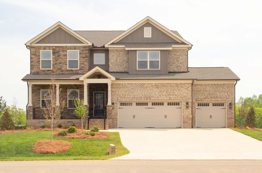 Front exterior of a home in the Blacksmith community, located in Stokesdale, NC (Image 15).