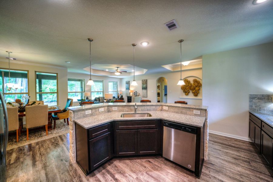 Furnished interior in a model home at Encino Estates in Dayton (Image 18). Furnished interior in a model home at Encino Estates in Dayton (Image 18).