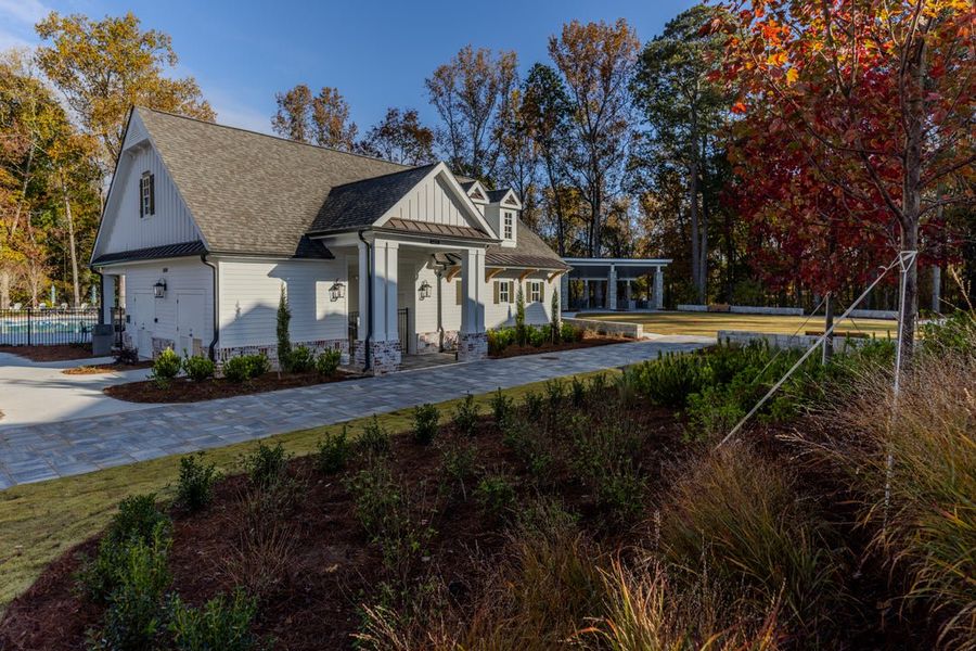Front exterior of a home in the Waterside community, located in Peachtree Corners, GA (Image 37). Front exterior of a home in the Waterside community, located in Peachtree Corners, GA (Image 37).