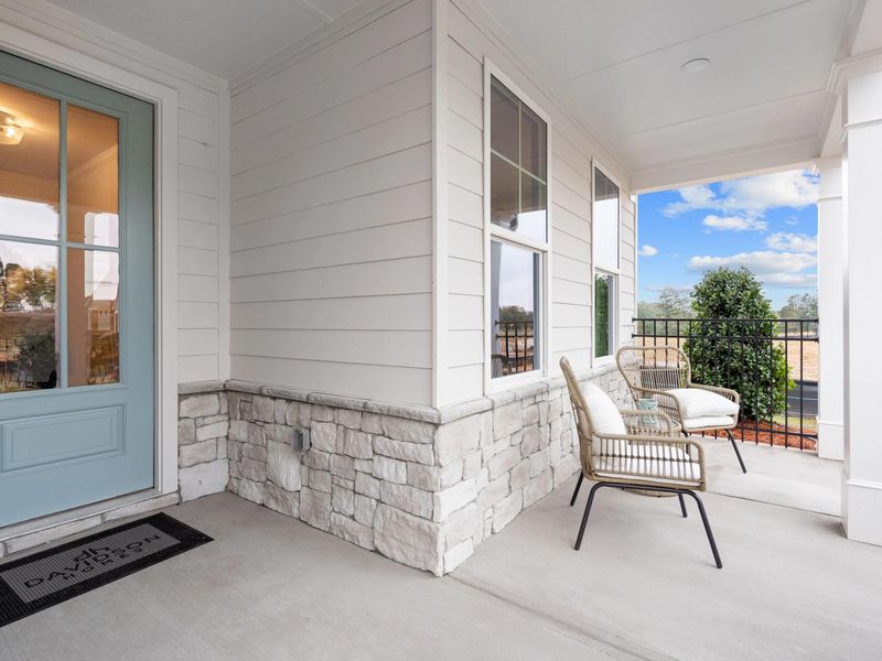 Exterior details of a home in Kelly Preserve, Loganville (Image 5).