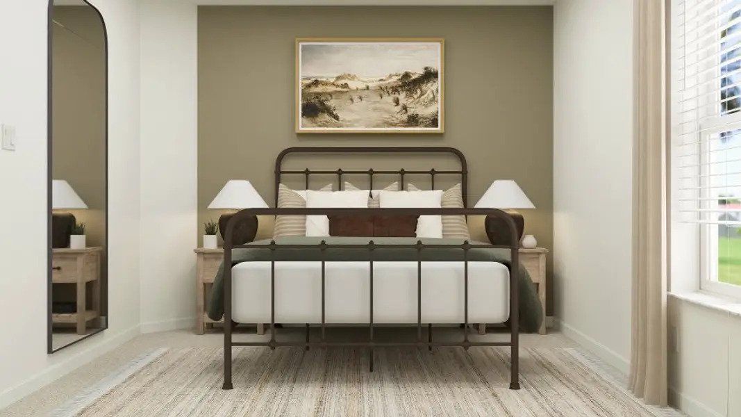 Furnished interior in a model home at Curiosity Creek: The Estates in Palmetto (Image 10).