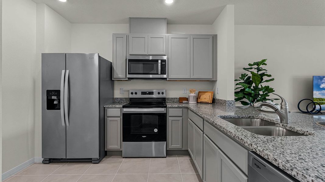 Furnished interior in a model home at Oak Pointe in Apopka (Image 25). Furnished interior in a model home at Oak Pointe in Apopka (Image 25).