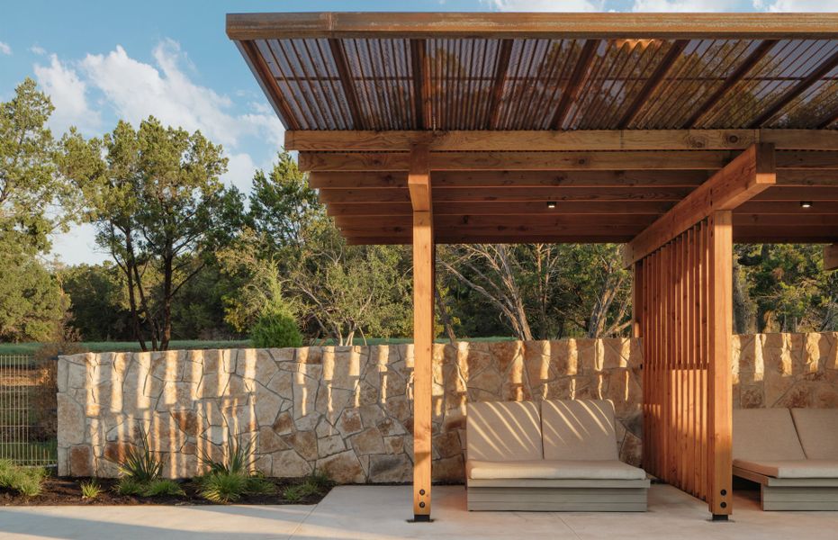 Cabanas at the Pool