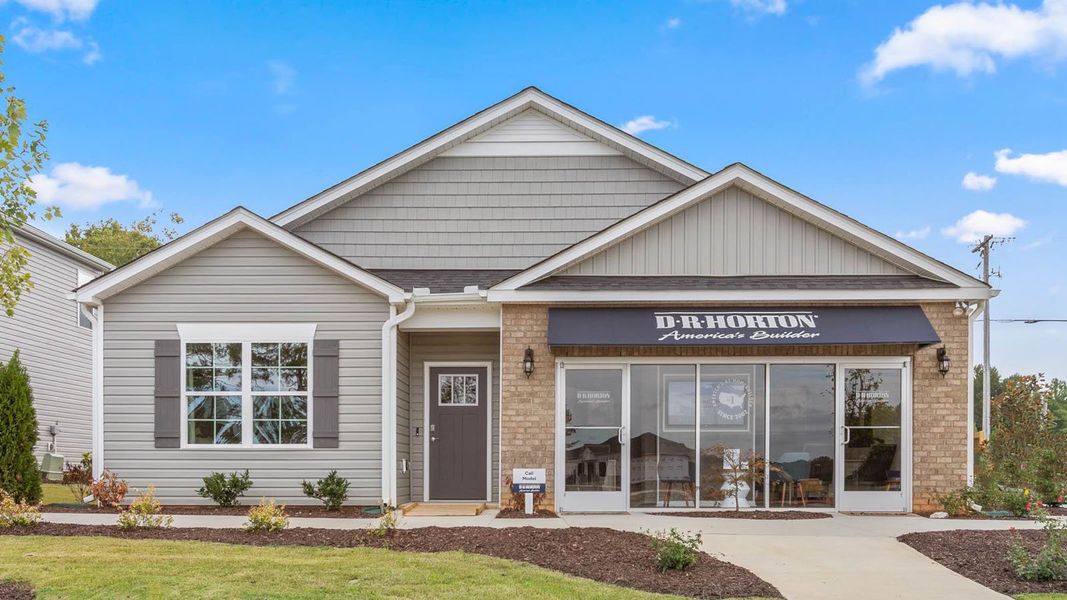 Front exterior of a home in the Bryson Park community, located in Lexington, NC (Image 12).