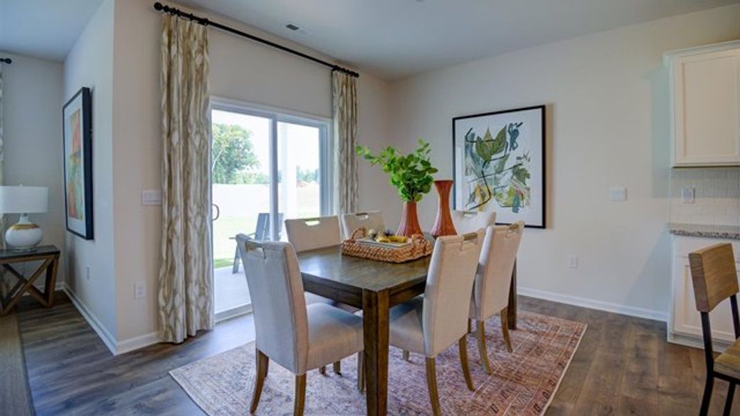 Furnished interior in a model home at Quarry Hills - D.R. Horton in Graham (Image 15). Furnished interior in a model home at Quarry Hills - D.R. Horton in Graham (Image 15).