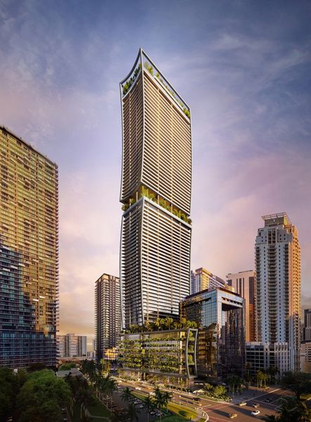 Front exterior of a home in the Ora by Casa Tua community, located in Miami, FL (Image 11).