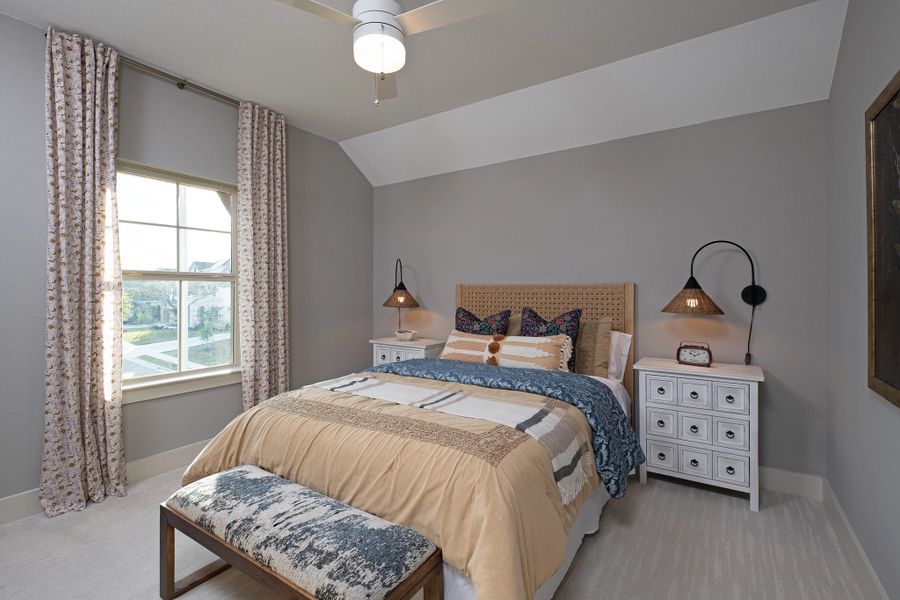 Furnished interior in a model home at Provence 70s in Austin (Image 22). Furnished interior in a model home at Provence 70s in Austin (Image 22).