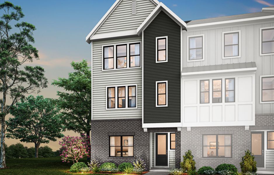Front exterior of a home in the Ross Farms community, located in Charlotte, NC (Image 8). Front exterior of a home in the Ross Farms community, located in Charlotte, NC (Image 8).