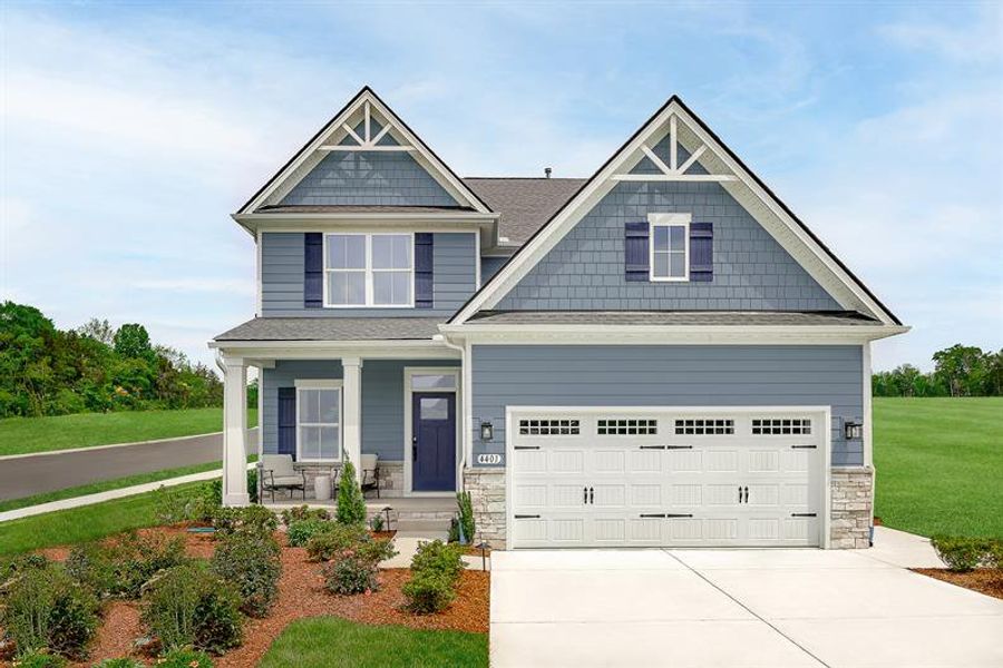 Front exterior of a home in the Southern Hills community, located in McDonough, GA (Image 4). Front exterior of a home in the Southern Hills community, located in McDonough, GA (Image 4).