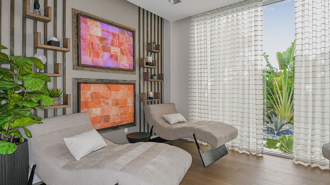 Furnished interior in a model home at Esplanade at Azario Lakewood Ranch in Lakewood Ranch (Image 7).