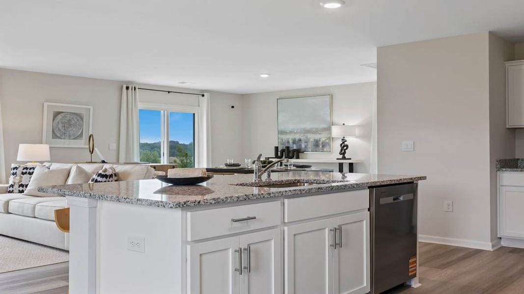 Furnished interior in a model home at Baxter Village in Boiling Springs (Image 7).