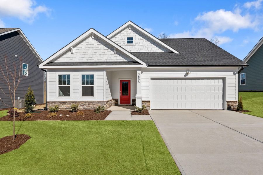 Front exterior of a home in the Spring Valley community, located in Trinity, NC (Image 4). Front exterior of a home in the Spring Valley community, located in Trinity, NC (Image 4).