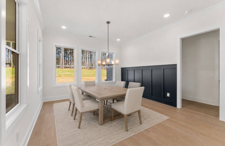 Furnished interior in a model home at The Reserve at Knollwood in Canton (Image 19). Furnished interior in a model home at The Reserve at Knollwood in Canton (Image 19).