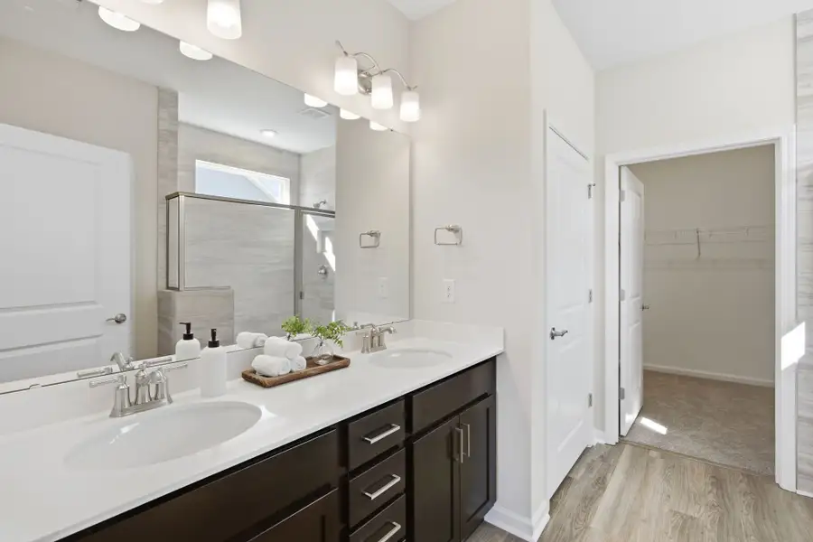 Furnished interior in a model home at Goose Marsh in Bolivia (Image 10). Furnished interior in a model home at Goose Marsh in Bolivia (Image 10).