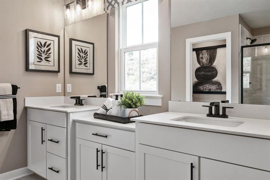 Furnished interior in a model home at Cainhoy Preserve in Huger (Image 7). Furnished interior in a model home at Cainhoy Preserve in Huger (Image 7).