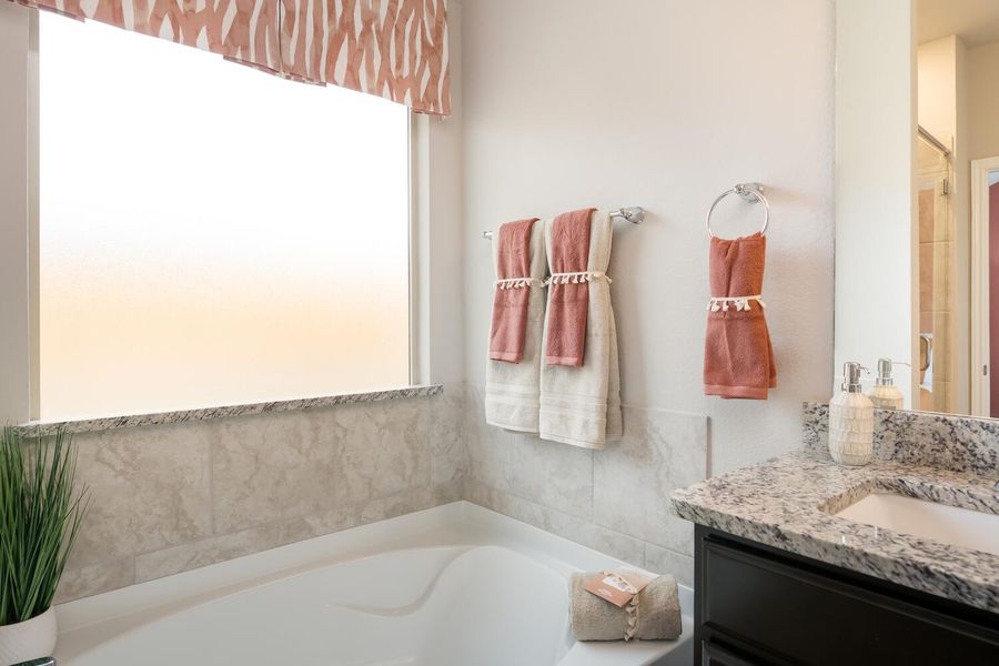 Furnished interior in a model home at Clayton Ranch in Copperas Cove (Image 20). Furnished interior in a model home at Clayton Ranch in Copperas Cove (Image 20).