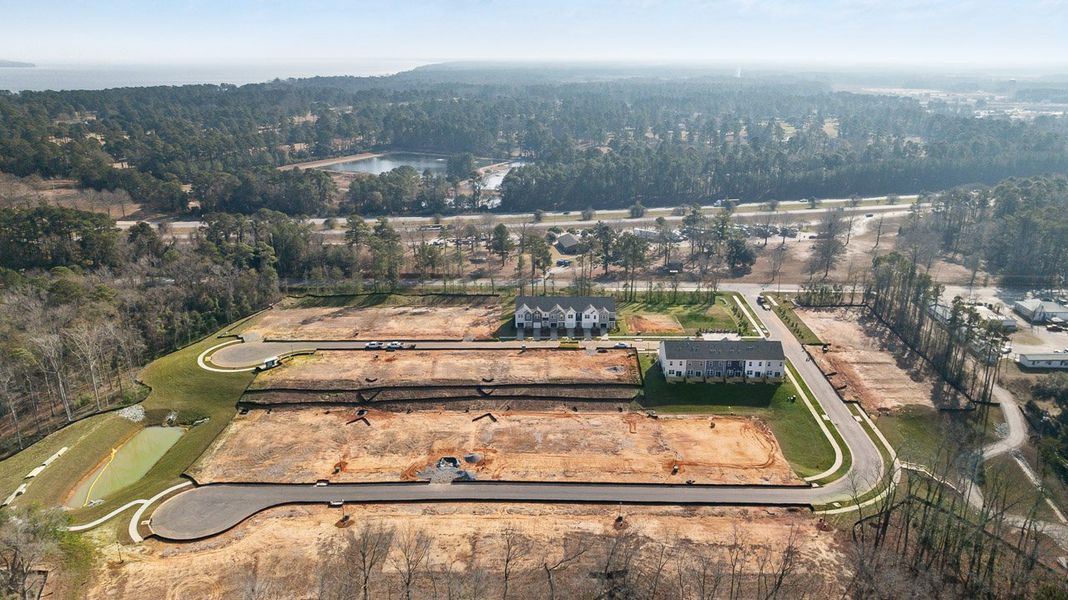 Site preparation and early development at Marion Village in Santee, SC (Image 25).