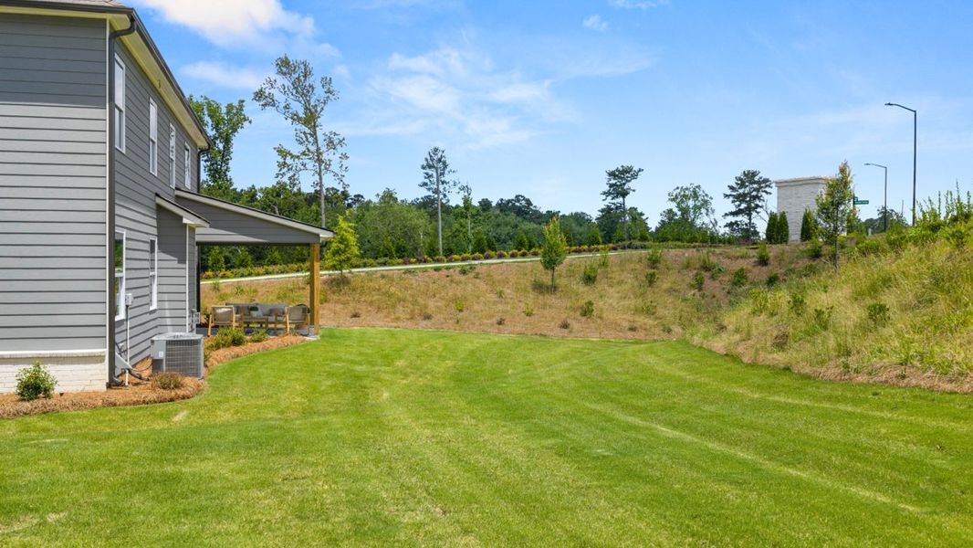 Exterior details of a home in Hamptons at Riverwood East, Dallas (Image 8).