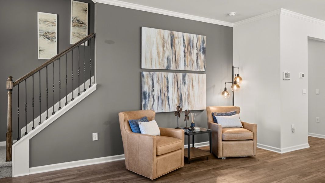 Furnished interior in a model home at Falcon Landing in Gainesville (Image 35).