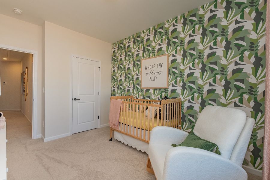 Furnished interior in a model home at Dawson Landing in Charlotte (Image 34).