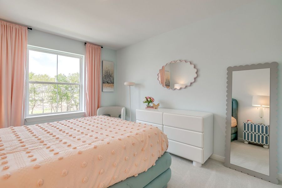 Furnished interior in a model home at Creekside in Royse City (Image 52).