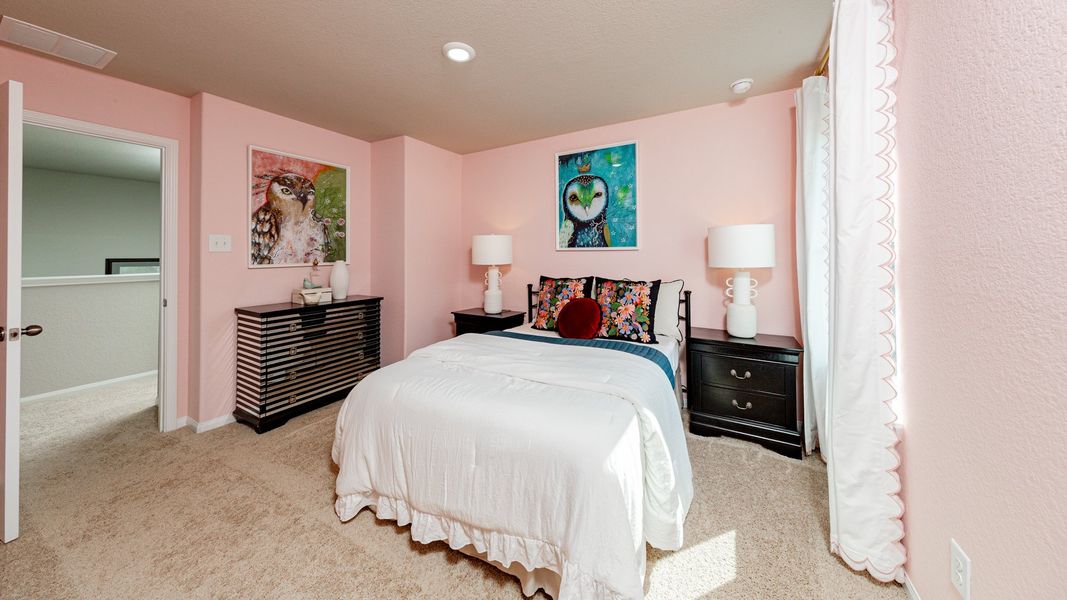 Mackenzie Creek Model Home Secondary Bedroom