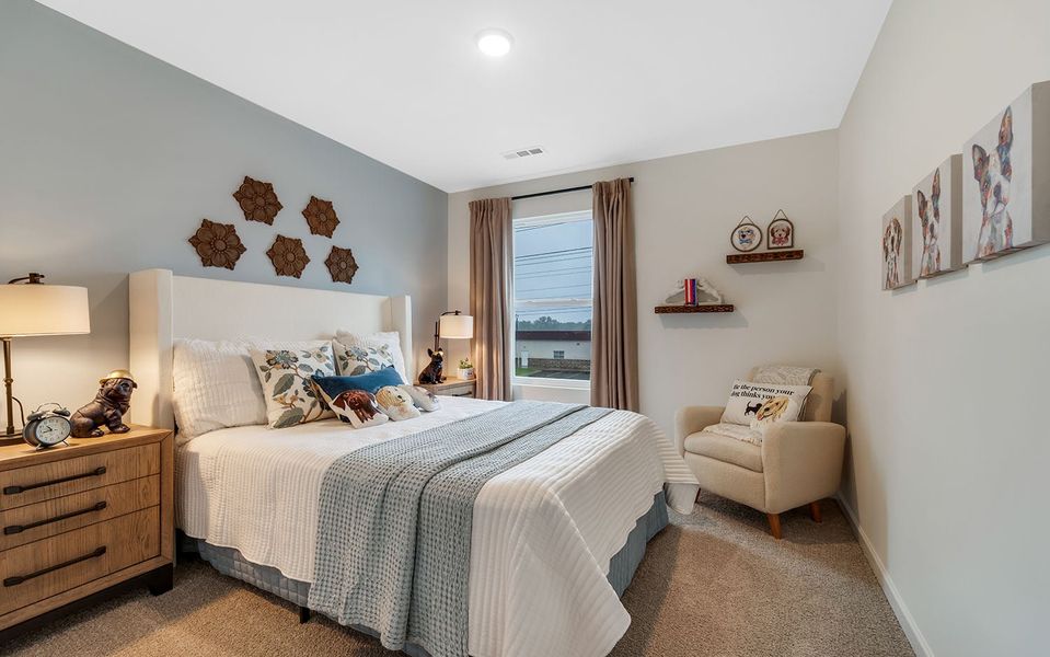 Furnished interior in a model home at Stonehenge in Manchester (Image 23).