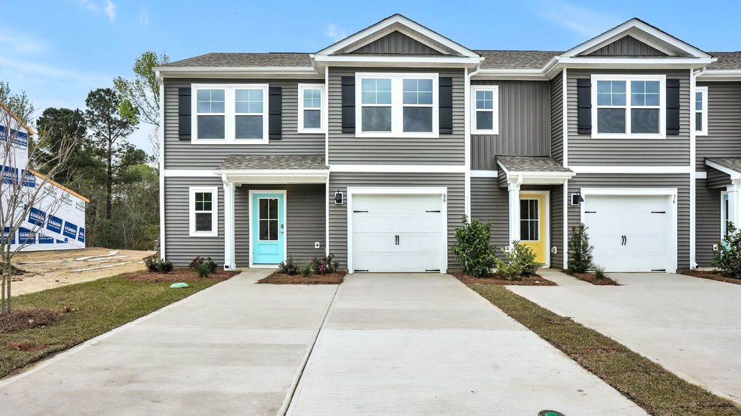 Front exterior of a home in the The Willows at Blake Farm community, located in Wilmington, NC (Image 4).
