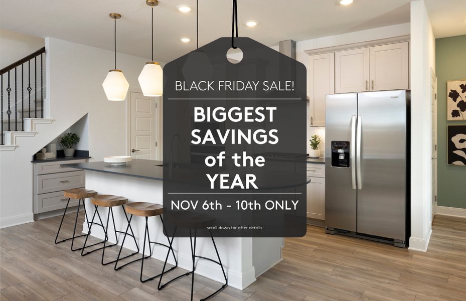 Black Friday Savings Event with Pulte Homes