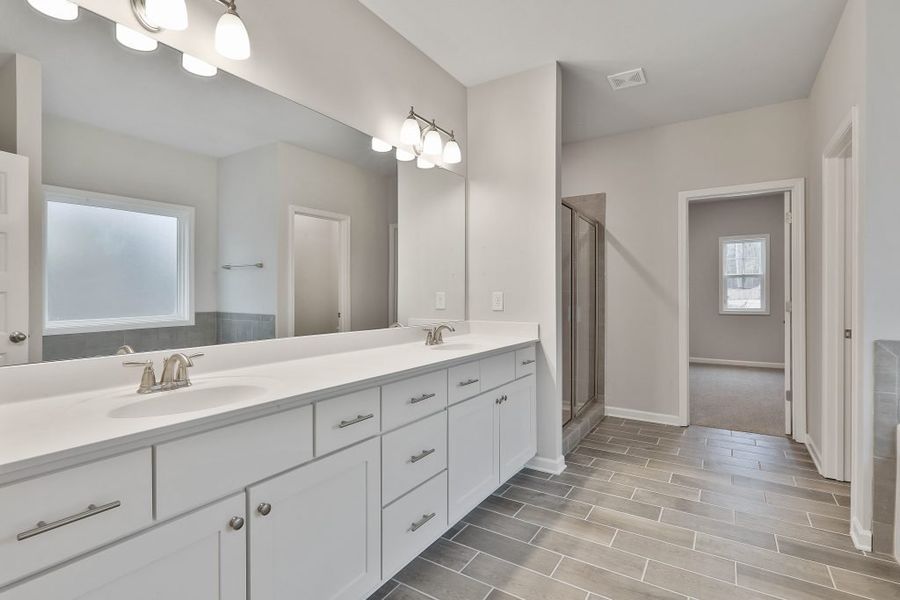 Furnished interior in a model home at Wimberly Estates in Newnan (Image 33). Furnished interior in a model home at Wimberly Estates in Newnan (Image 33).