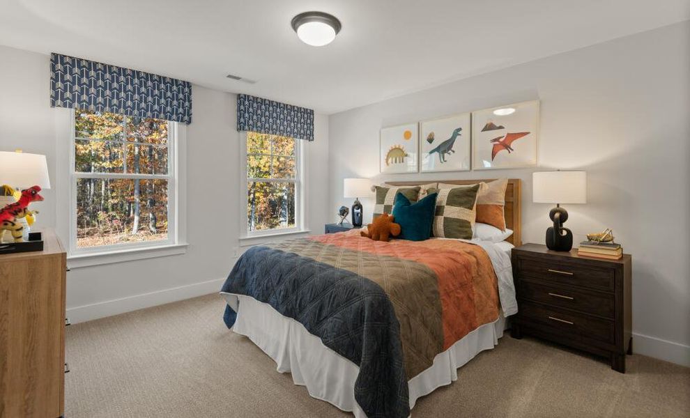 Furnished interior in a model home at Alexander Landing in Mint Hill (Image 26). Furnished interior in a model home at Alexander Landing in Mint Hill (Image 26).