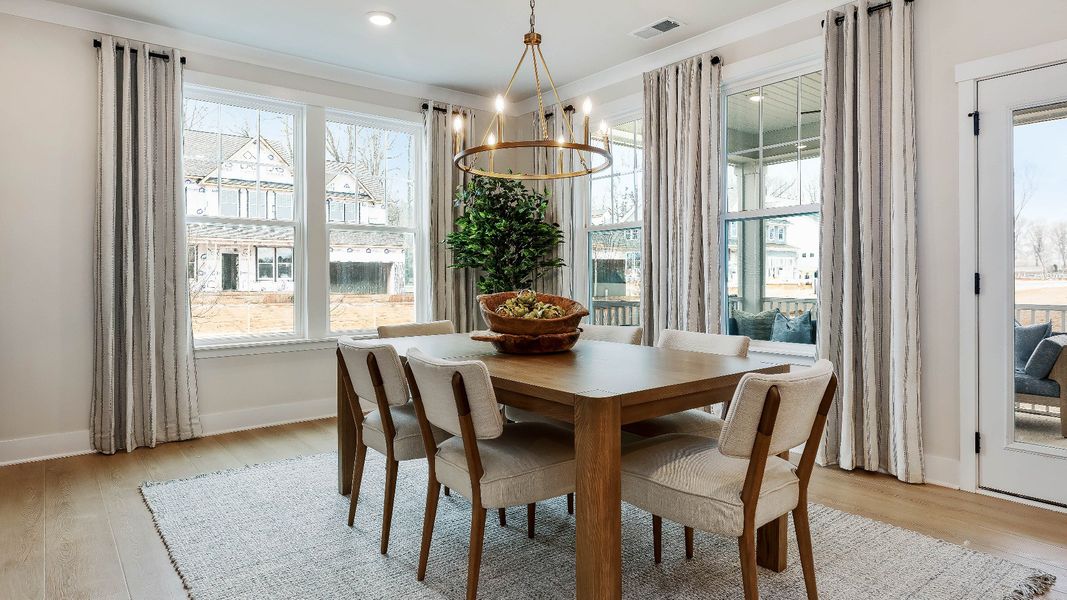 Furnished interior in a model home at Honeycutt Hills in Angier (Image 18). Furnished interior in a model home at Honeycutt Hills in Angier (Image 18).