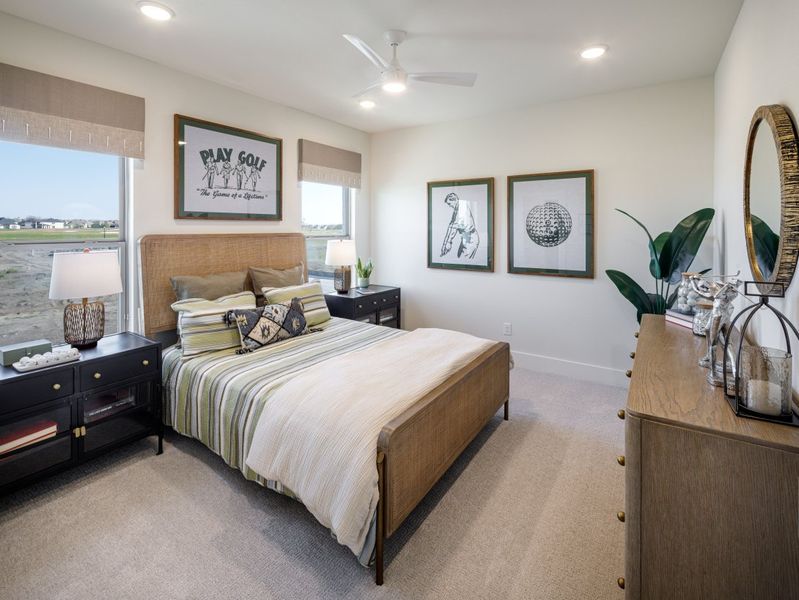 Furnished interior in a model home at Heath Golf and Yacht Club in Heath (Image 27). Furnished interior in a model home at Heath Golf and Yacht Club in Heath (Image 27).