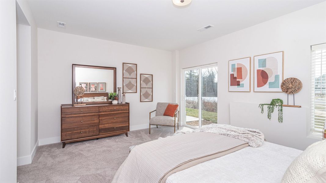 Furnished interior in a model home at Bristol Ridge Townhomes in Ann Arbor (Image 25). Furnished interior in a model home at Bristol Ridge Townhomes in Ann Arbor (Image 25).