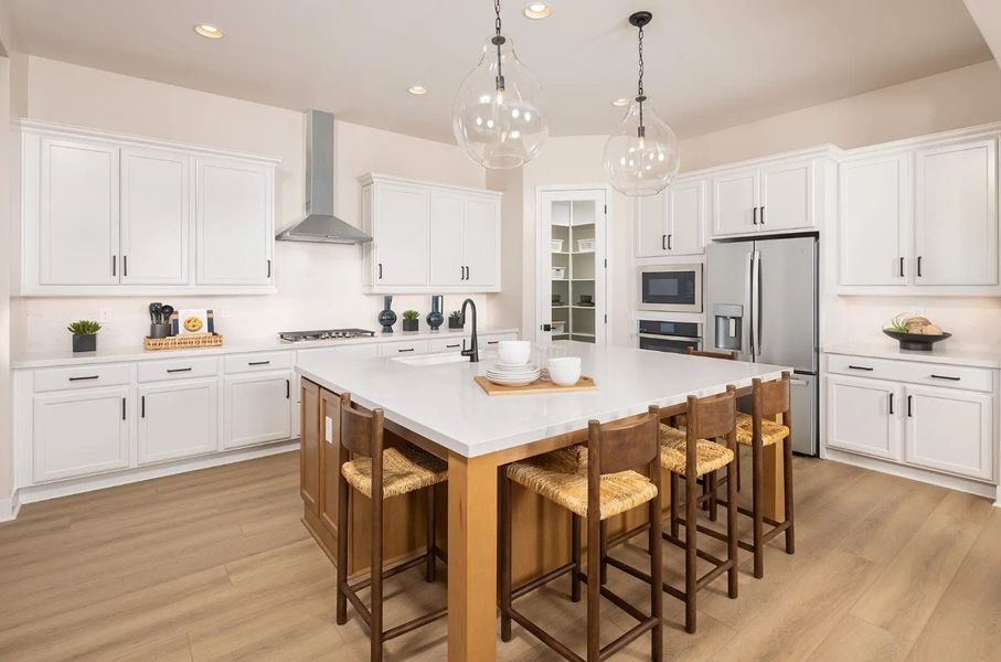 Furnished interior in a model home at Saddleback in Peoria (Image 10).