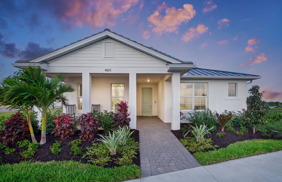 Unique alley-load homes available in this new construction community in Bradenton, FL