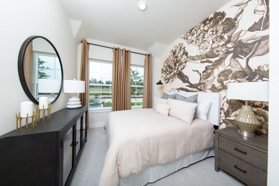 Furnished interior in a model home at Copia Pines: Copia Pines 50' Homesites in Montgomery (Image 16).