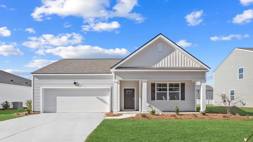Front exterior of a home in the The Retreat at East Argent community, located in Ridgeland, SC (Image 4).
