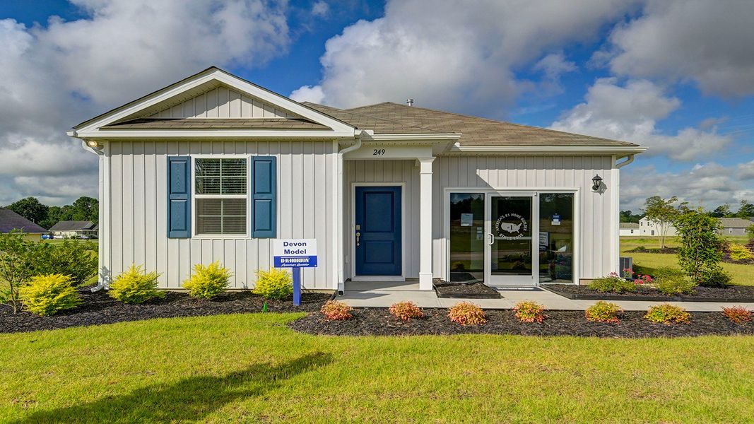 Front exterior of a home in the Mulberry Landing community, located in Orangeburg, SC (Image 1).