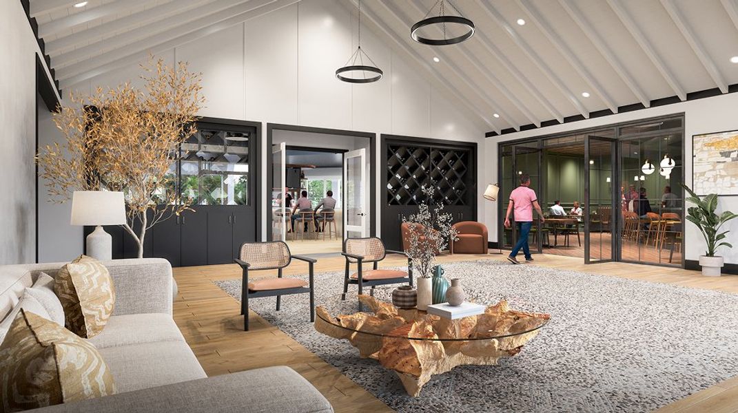 Calusa Country Club Amenity Clubhouse Lobby