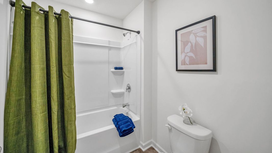 Furnished interior in a model home at Catlett Cove in Knoxville (Image 20). Furnished interior in a model home at Catlett Cove in Knoxville (Image 20).