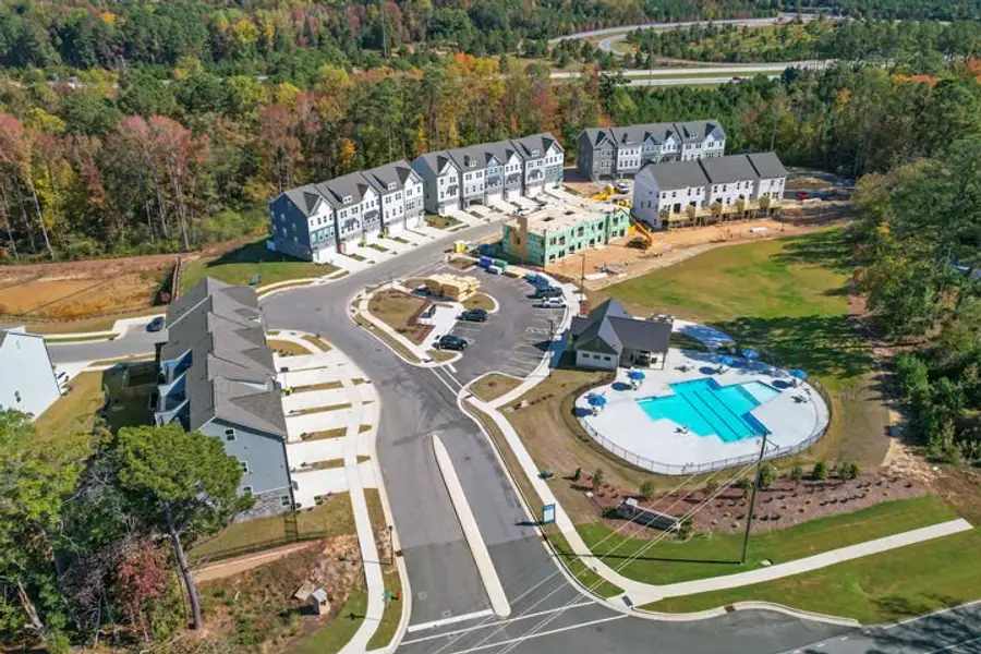 Image 1 of the The Summit at West Village community in Apex, NC.