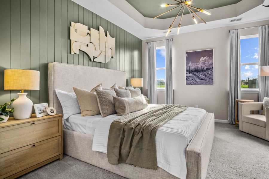 Furnished interior in a model home at Heritage Park at Longs in Longs (Image 11).