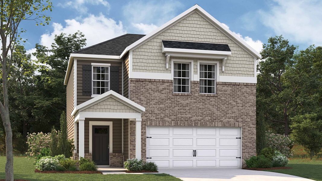 Front exterior of a home in the River Landing community, located in Murfreesboro, TN (Image 11).