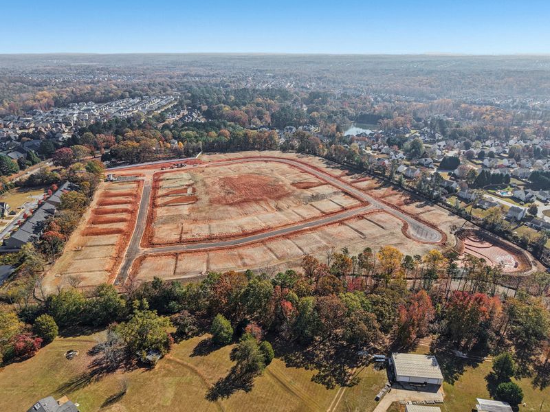 Site preparation and early development at Arbor Gate in Simpsonville, SC (Image 24).